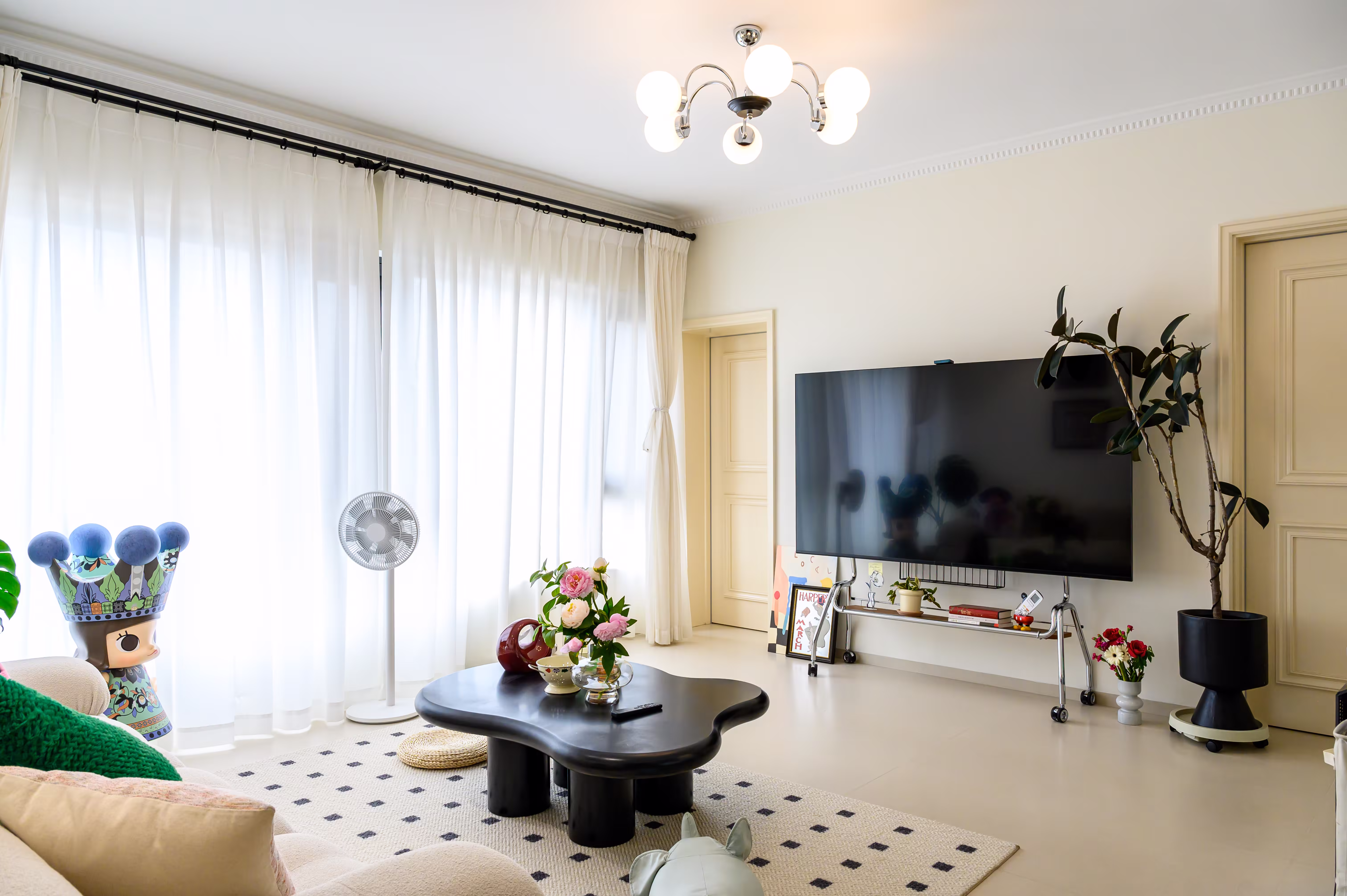 金花苑- 75m²奶油风